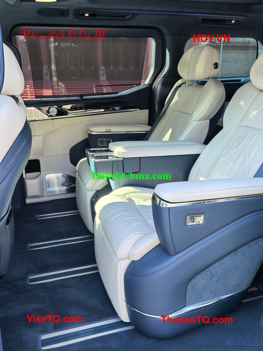 Công ty cho thuê xe du lịch có tài xế tại Bắc Kinh Trung Quốc.