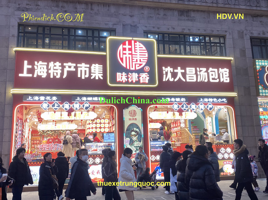 Dịch vụ cho thuê HDV tiếng Việt và xe riêng tại Thượng Hải.