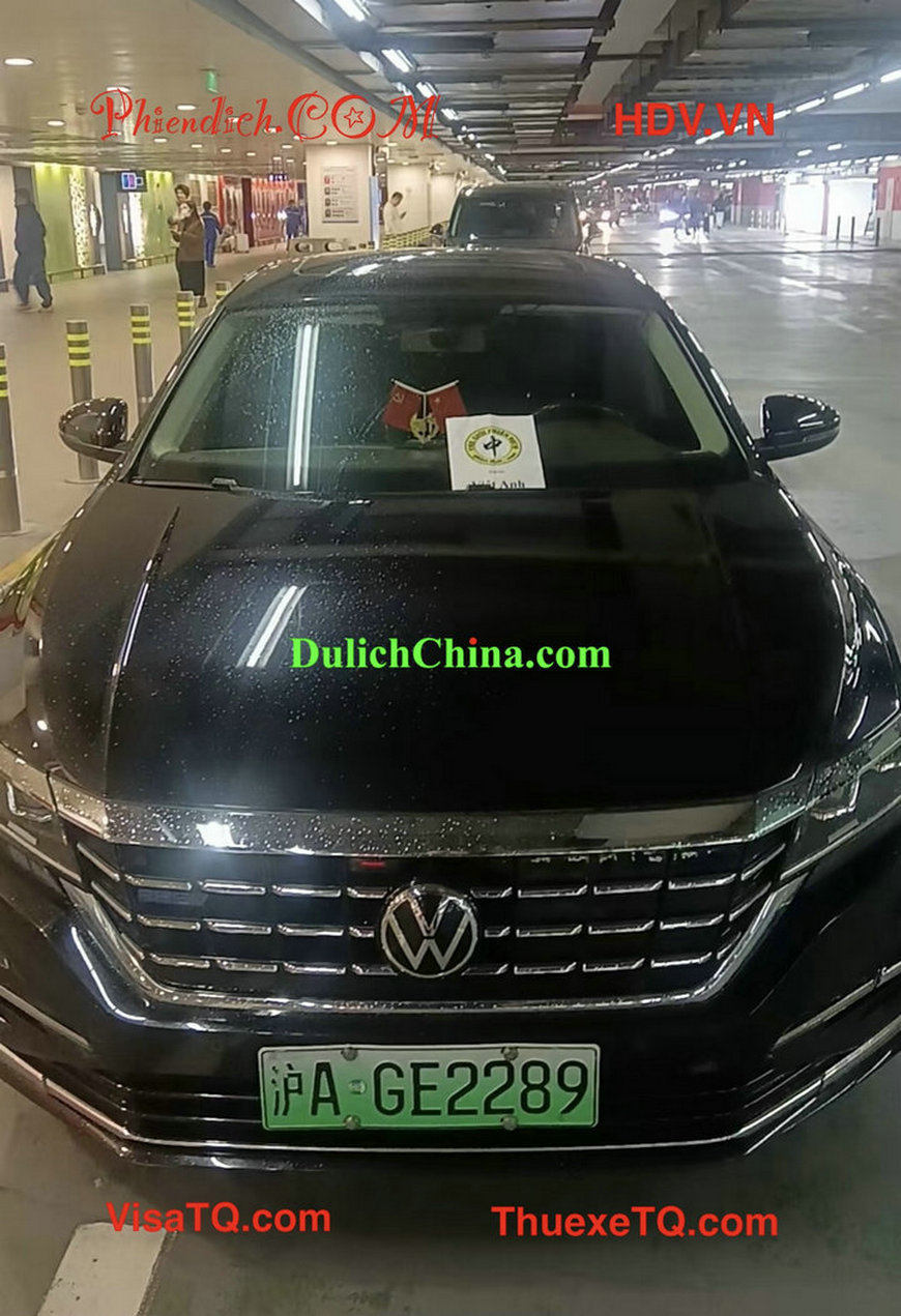 Công ty cho thuê xe du lịch có người lái tại Thượng Hải.