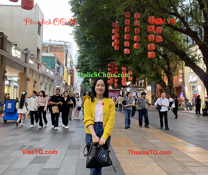 Dịch vụ cho thuê hướng dẫn viên tại Quảng Châu Trung Quốc.